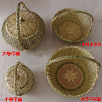 竹编雅器 一只迷你菜篮里的绿色生活美学