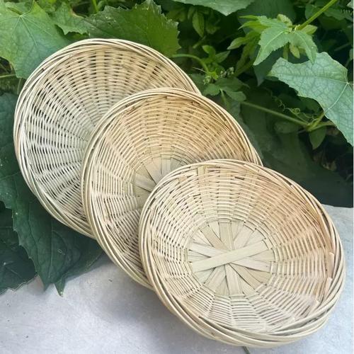 竹制品竹编蒸底蒸饭木桶配件甄子底蒸饭垫子木桶蒸篦子多规格批发